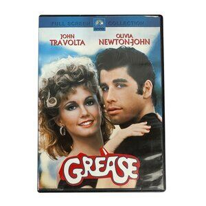 Grease Full Screen Collection DVD John Travolta Olivia Newton John 1978 Paramoun